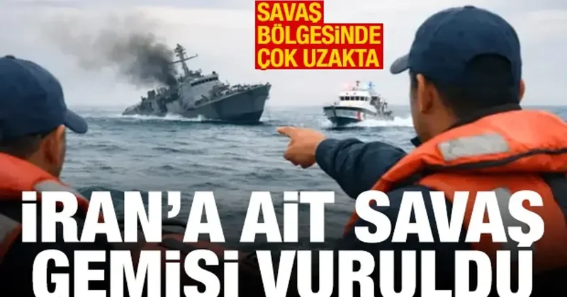 Sri Lanka açıklarında İran a ait savaş gemisi vuruldu