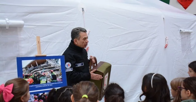 Miniklere afet bilinci aşılandı Eskişehir Haberleri