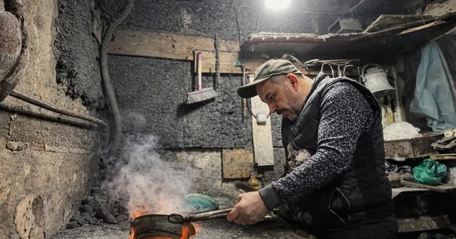 Anadolu nun köklü mesleklerinden kalaycılık, gün geçtikçe azalıyor Ordu Haberleri