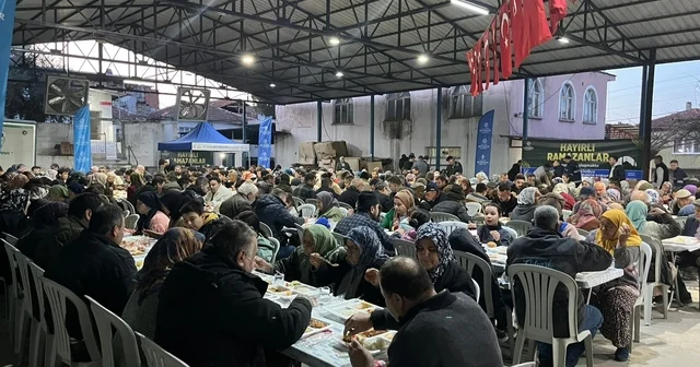Büyükşehir in iftar sofrasında oruçlar dualarla açıldı Aydın Haberleri