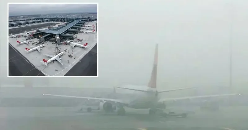 Sis nedeniyle Sabiha Gökçen Havalimanı varışlı 13 uçak İstanbul Havalimanı’na yönlendirildi İstanbul Haberleri