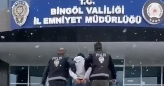 Bingöl de 36 yıl kesinleşmiş hapis cezası bulunan zanlı yakalandı Bingöl Haberleri