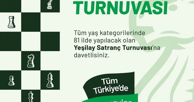 Niğde de Yeşilay Haftası Satranç Turnuvası için başvurular başladı Niğde Haberleri