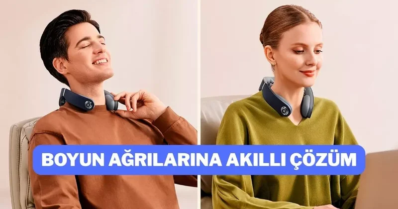 Profesyonel masaj deneyimi artık yanınızda: SKG akıllı boyun masaj aleti indirimde
