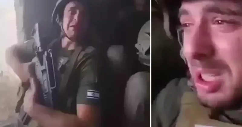 İran füzeleri şehri vurdu, İsrail askerleri hüngür hüngür ağladı