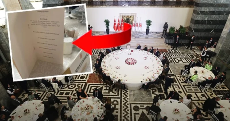 Meclis teki iftar menüsünü gören yok artık dedi Sözcü Gazetesi