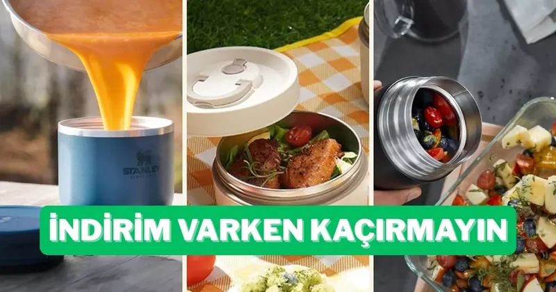 Yemek termoslarında Bahar Fırsatları na özel indirim başladı!