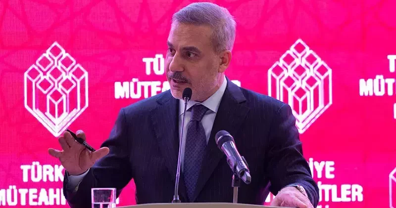 Bakan Fidan, Türkiye Müteahhitler Birliği’nin iftar programına katıldı