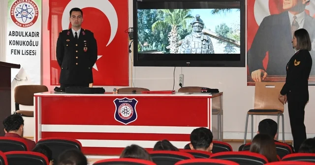 Gaziantep te öğrencilere jandarma mesleği tanıtıldı Gaziantep Haberleri