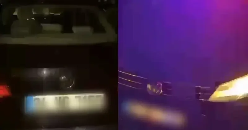 Beykoz da çakar tertibatlı ve ehliyetsiz sürücüye 253 bin lira ceza