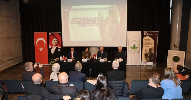 Bursa nın Yedi Yüzü sempozyumu kentin tarihine ışık tuttu 21. Osman Gazi yi Anma ve Bursa nın Fethi nin 700. Yılı Etkinlikleri nde Bursa Haberleri