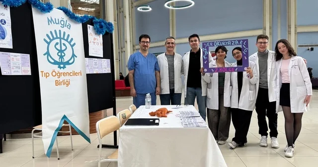 Muğla da kanser okuryazarlığı seferberliği genç tıbbiyelerden önemli adım Muğla Haberleri