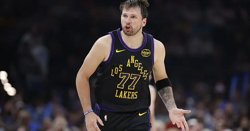 Lakers ın yıldızı Doncic, normal sezonu kapattı!