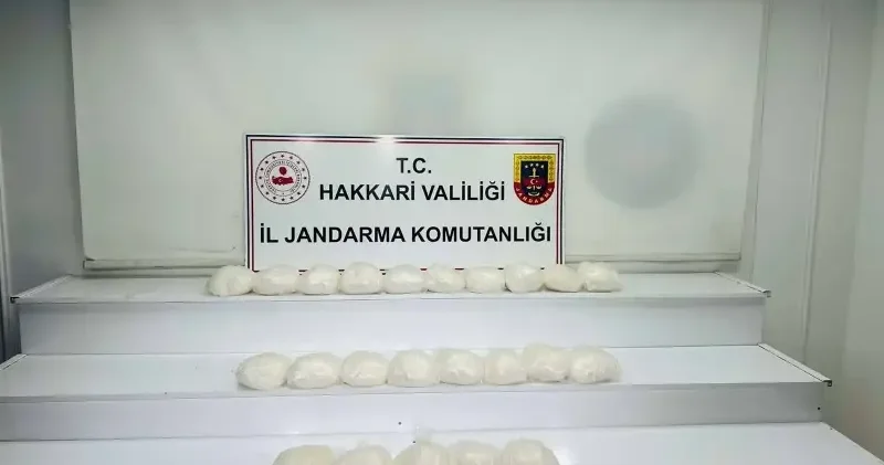 Hakkari de 22 kilo 550 gram sentetik uyuşturucu ele geçirildi Hakkâri Haberleri