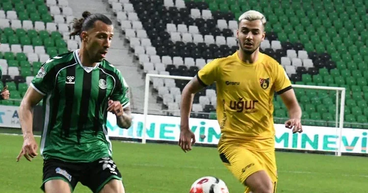Sakaryaspor ile İstanbulspor yenişemedi!