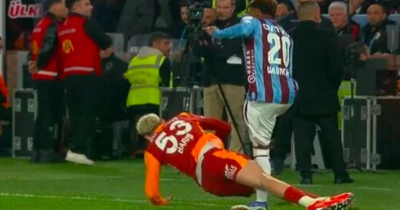 Derbide tartışmalı pozisyon: Trabzonspor isyan etti