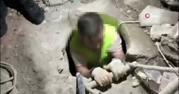 Fatih te sit alanındaki kaçak kazıya suçüstü: 3 şüpheli yakalandı