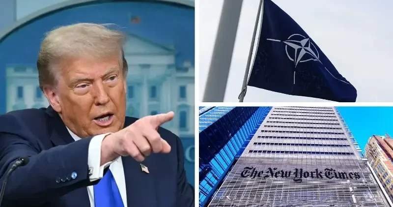 Trump NATO nun açılımını yanlış yazan New York Times ı eleştirdi: İlginç bir hata Dünya Haberleri