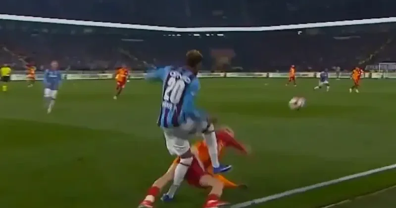 Barış Alper Yılmaz ın Wagner Pina ya yaptığı hareket kırmızı kart mı? Futbol Haberleri