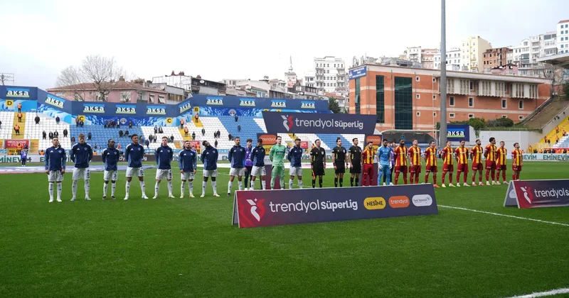 Kasımpaşa Kayserispor maçında inanılmaz gol! Kaleci Gianniotis herkesi şaşırttı...