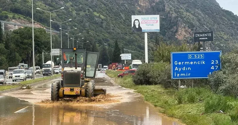Aşırı yağışlar Söke’de hayatı olumsuz etkiliyor