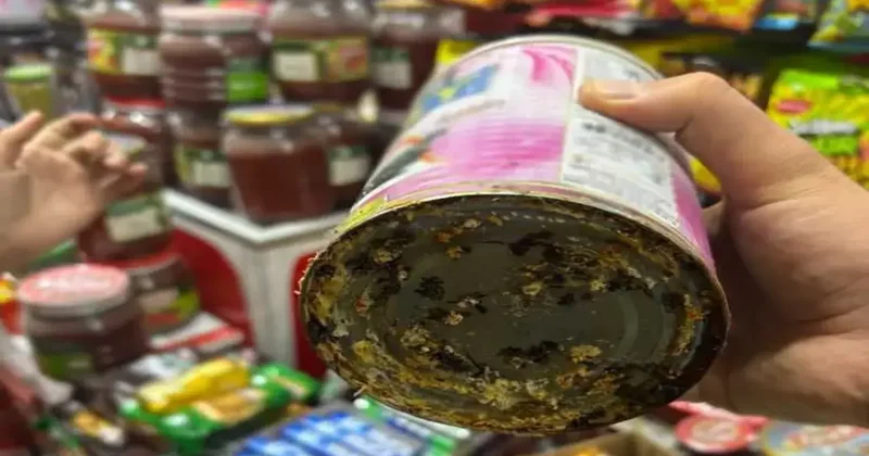 CİMER şikayeti sonrası bir markete baskın! Bozulmuş ürünleri vatandaşa yedireceklerdi