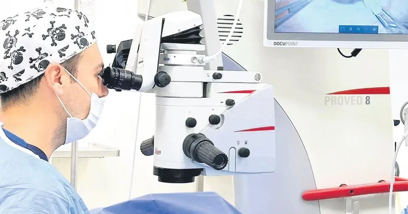 Baharda göz alerjisine lazer cerrahisiyle 9 saniyede son