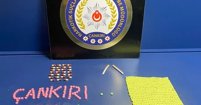 Kurye kılığında uyuşturucu taşıyan şahıs yakalandı Çankırı Haberleri