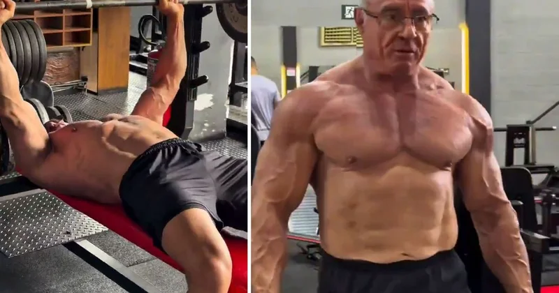 Bu adam 72 yaşında! Videoyu izleyenler Helal olsun diyor