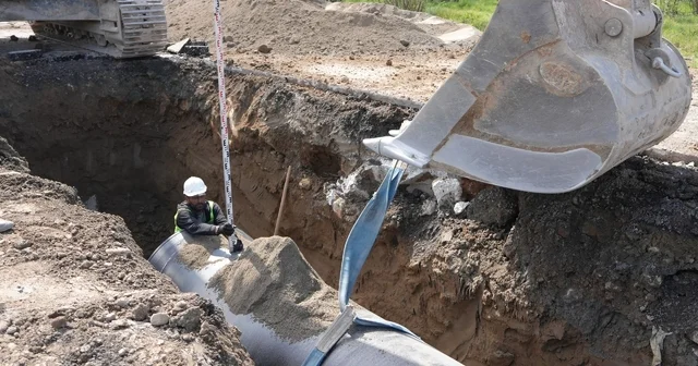 Düzce de içme suyu altyapısına dev yatırım çalışmalar 2 noktada hızla devam ediyor Düzce Haberleri