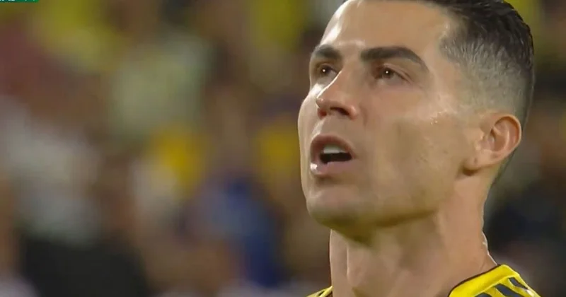 Yok artık Ronaldo! Penaltı öncesi söylediği kelime olay oldu