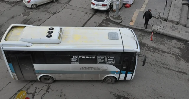 Kars ta dolmuş ücretlerine tepki Kars Haberleri