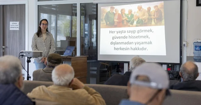 Mersin Büyükşehir Belediyesinden Emekli Evi üyelerine akran zorbalığı eğitimi Mersin Haberleri