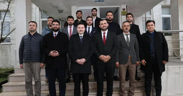 Gökçeada Kaymakamı müftülük personeliyle bir araya geldi Çanakkale Haberleri