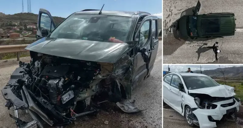 Kırıkkale’de 3 araç birbirine girdi: Yaralılar var Kırıkkale Haberleri