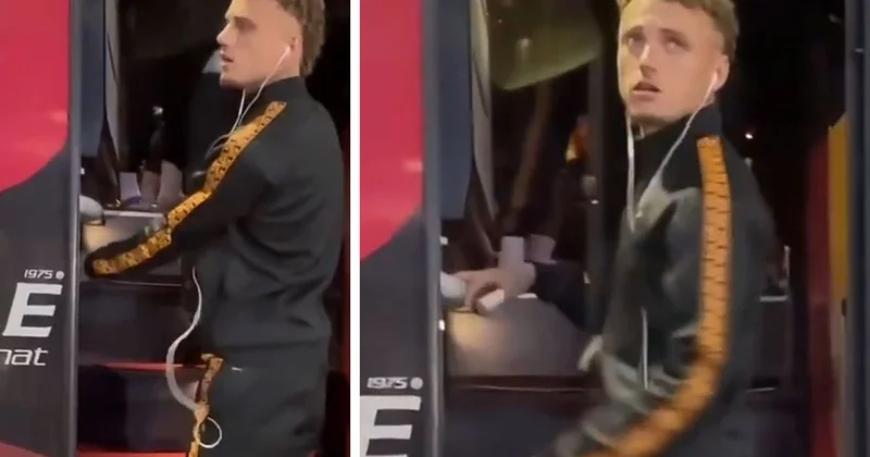 Noa Lang ı Trabzon da şaşırtan olay