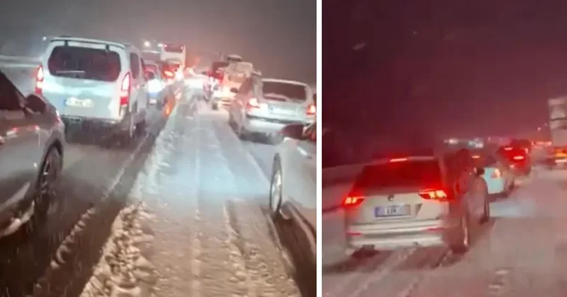 Mayıs ayında kar esareti! Antalya Afyon yolu, yoğun kar yağışı nedeniyle trafiğe kapandı