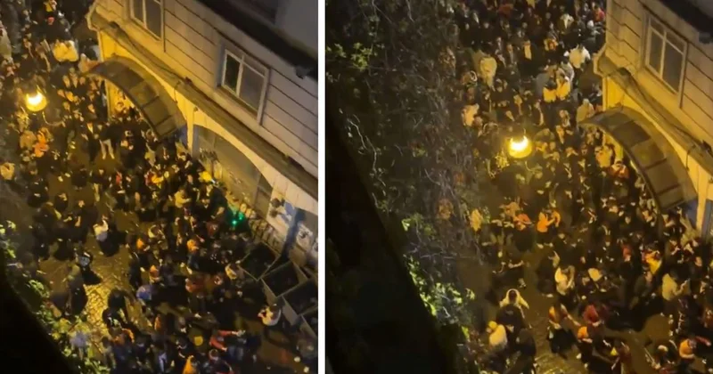 Galatasaray ve Amedspor taraftarı burun buruna! Polis zor ayırdı, küfürler havada uçuştu