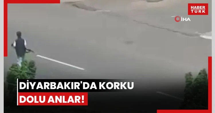 Diyarbakır da korku dolu anlar!