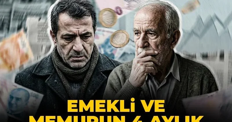 Son Dakika Emekli ve memurun 4 aylık zam oranı belli oldu: TÜİK açıkladı