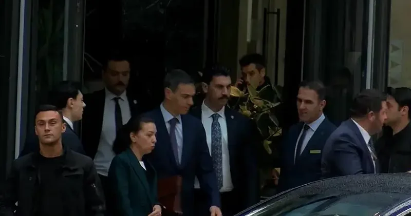 Uçağı Ankara ya zorunlu iniş yapan İspanya Başbakanı Sanchez, Ermenistan a hareket etti