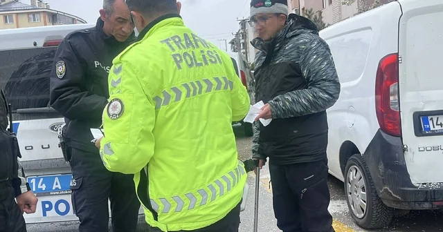Ehliyeti daha önce iptal edilen sürücünün kullandığı aracın çarptığı yaya yaralandı Bolu Haberleri