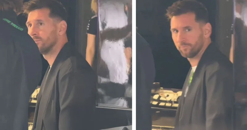 Kendisini kayda alan kadınları fark eden Messi nin tepkisi dikkat çekti