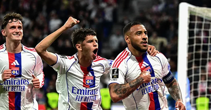 Olimpik Lyon, Rennes’i 4 golle geçti!
