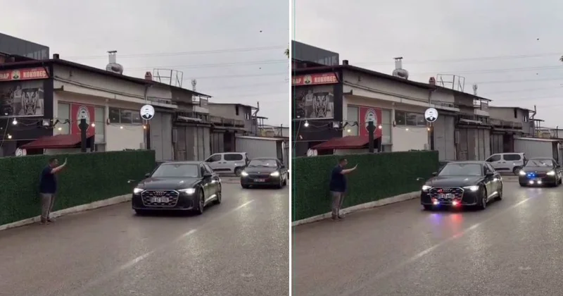 Ayyüce Türkeş, kokoreç yemeye çakarlı konvoyuyla gitti
