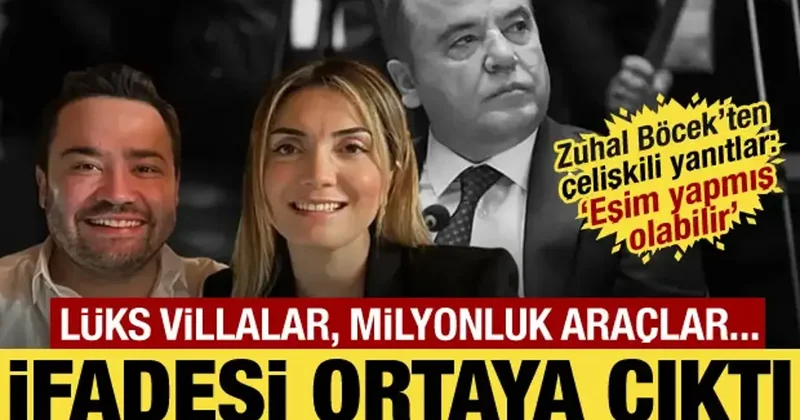 Zuhal Böcek’in ifadesi ortaya çıktı: Çelişkili yanıtlar dikkat çekti