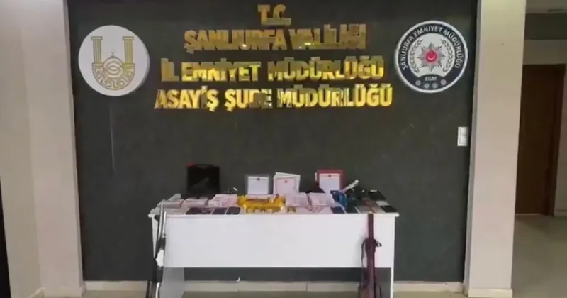 Akçakale merkezli dev operasyon! Dolandırıcılık şebekesine 1 milyarlık darbe