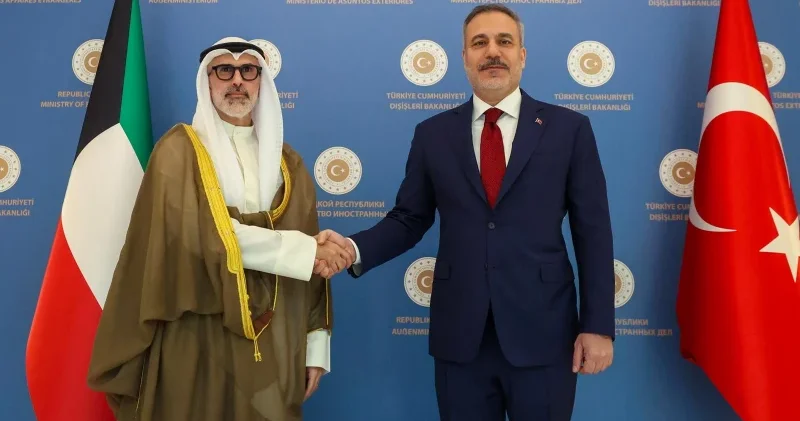 Bakan Fidan Kuveytli mevkidaşı Al Sabah bir araya geldi Politika Haberleri