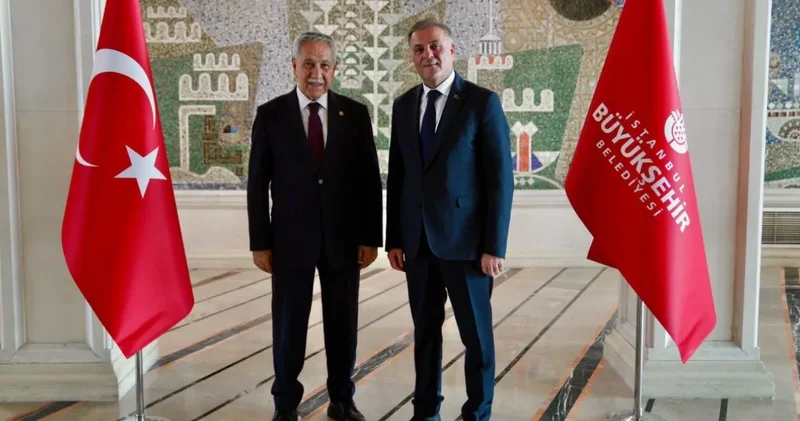 AKP li Bülent Arınç tan İBB ye ziyaret