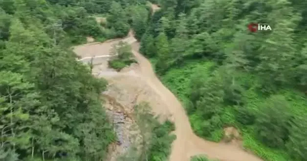 Giresun da dereyi kirleten maden ocağına 2,5 milyon lira ceza